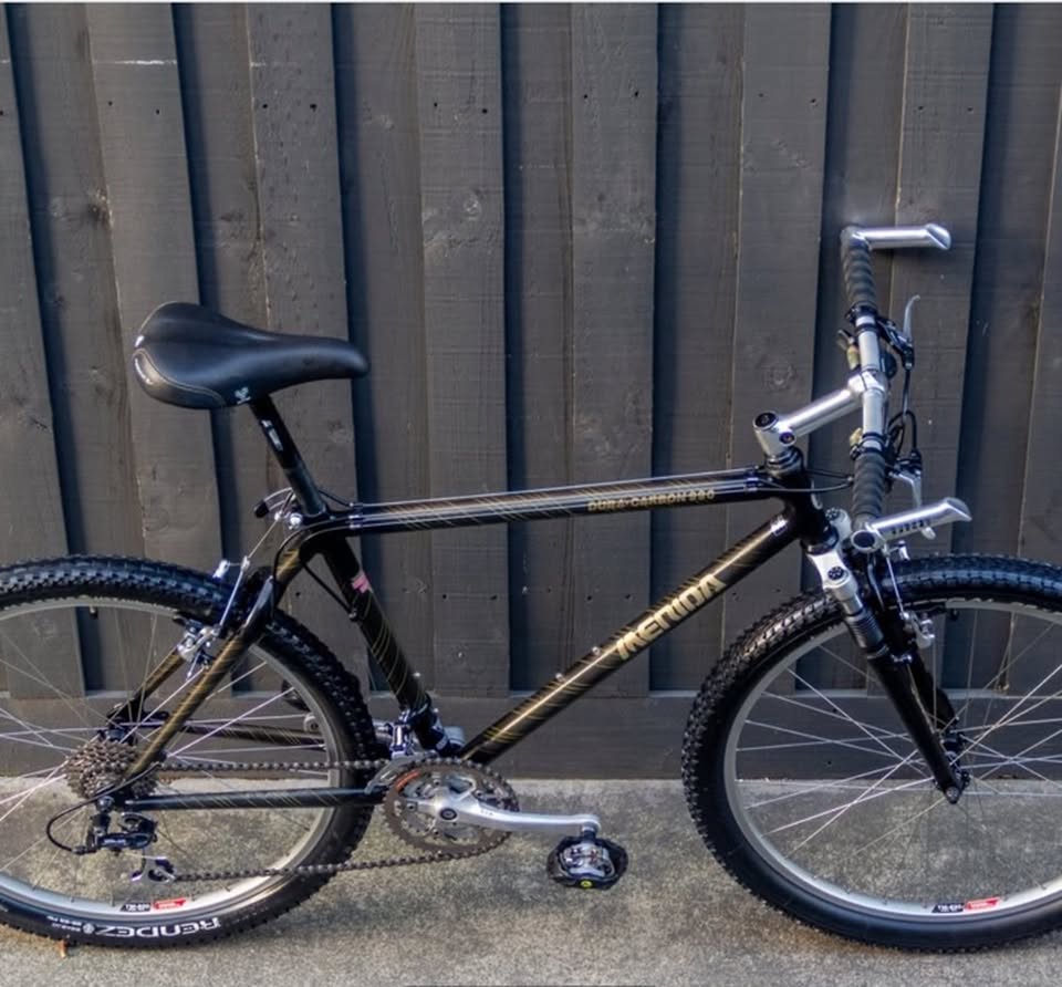 1994 Merida Dura Carbon 990 Retro Carbon Mountain Bike
