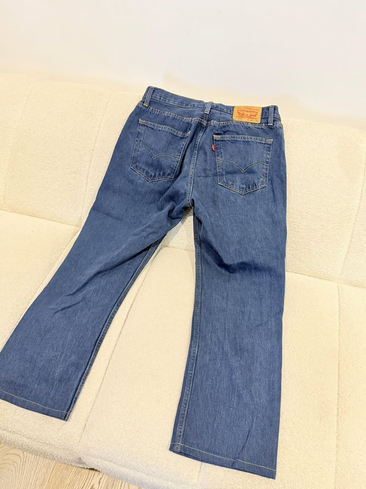 Vintage Levi’s 516 Red Tab Jeans — W34 L32 | Classic Blue Denim