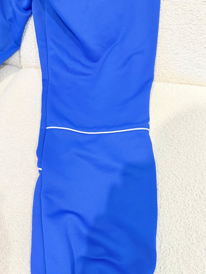 Vintage Lotto Italian Sport Design Track Pants — XL / W32–34 | Royal Blue & White