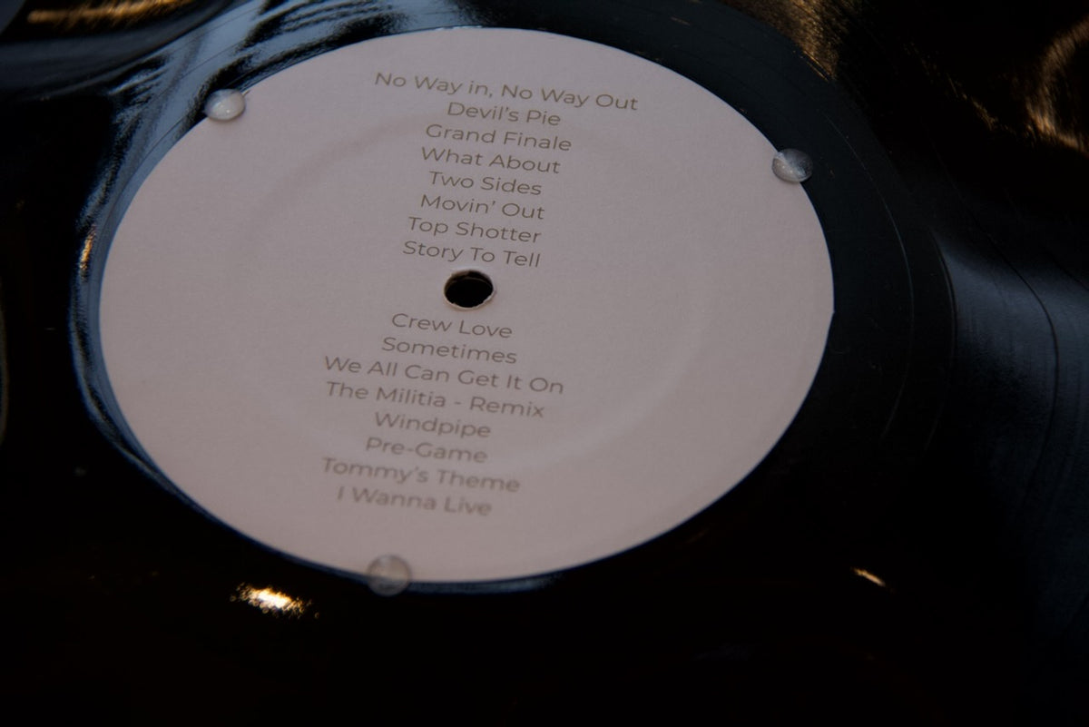 Belly (1998) Movie Soundtrack-Inspired Warped Vinyl Bowl | ROUGHIE Original