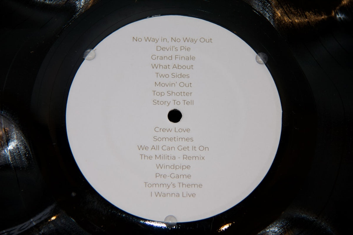 Belly (1998) Movie Soundtrack-Inspired Warped Vinyl Bowl | ROUGHIE Original