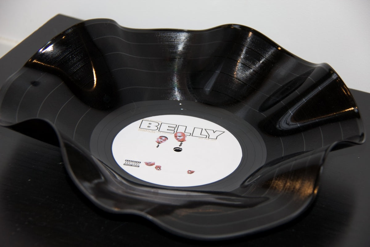 Belly (1998) Movie Soundtrack-Inspired Warped Vinyl Bowl | ROUGHIE Original
