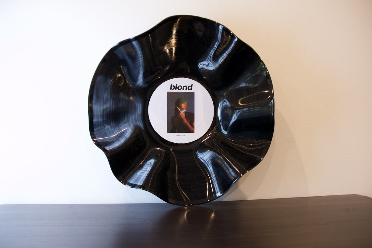 Frank Ocean — Blond-Inspired Warped Vinyl Bowl | ROUGHIE Original