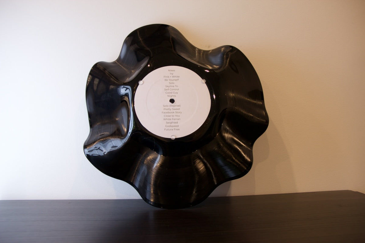 Frank Ocean — Blond-Inspired Warped Vinyl Bowl | ROUGHIE Original