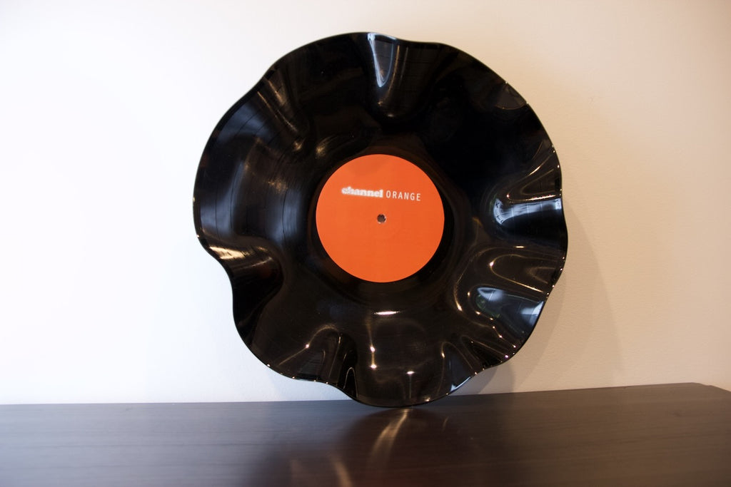 Frank Ocean — Channel ORANGE-Inspired Warped Vinyl Bowl | ROUGHIE Original
