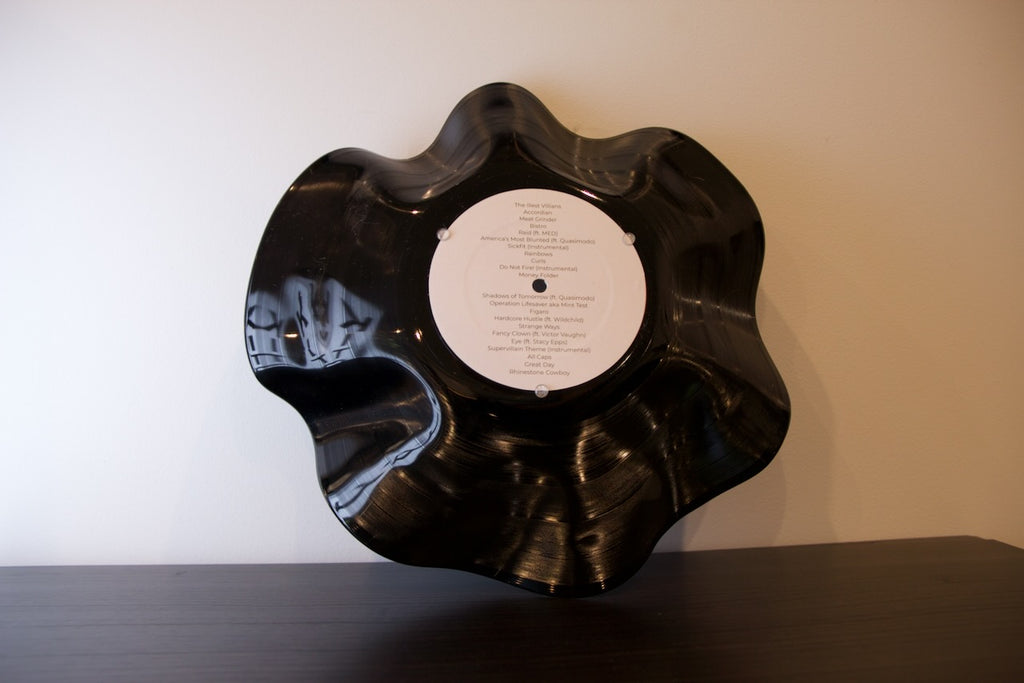 MF DOOM & Madlib — Madvillainy (2004) | Inspired Warped Vinyl Bowl | ROUGHIE Original