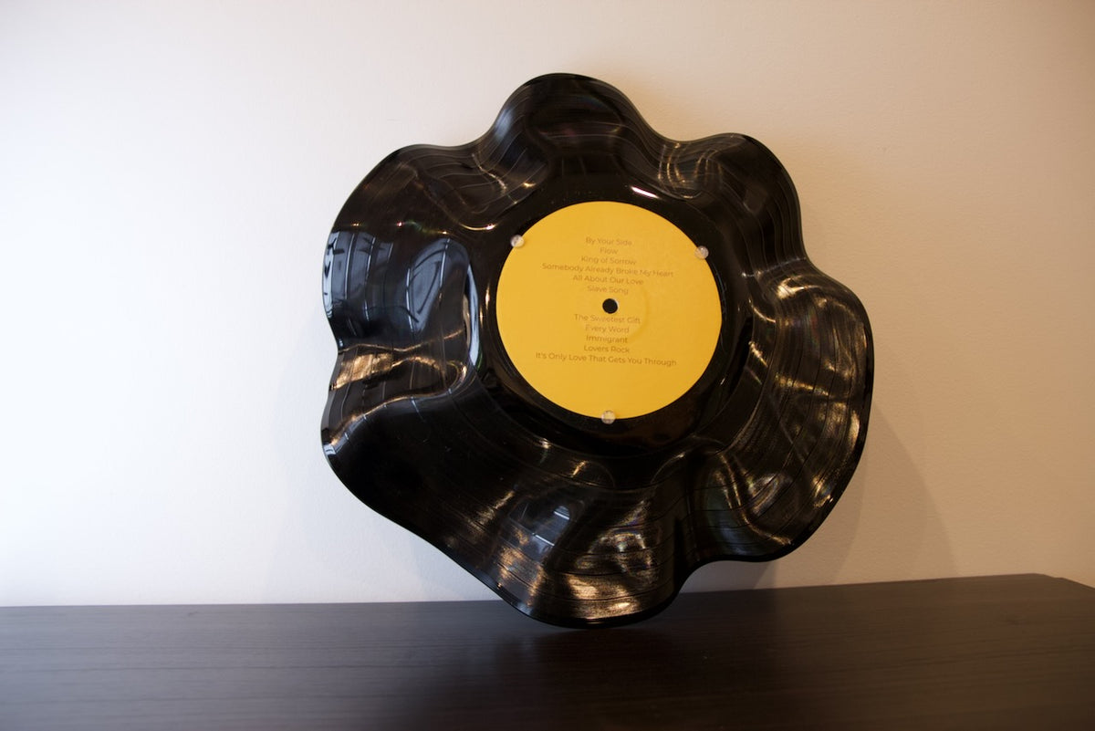 Sade — Lovers Rock (2000) | Inspired Warped Vinyl Bowl | ROUGHIE Original