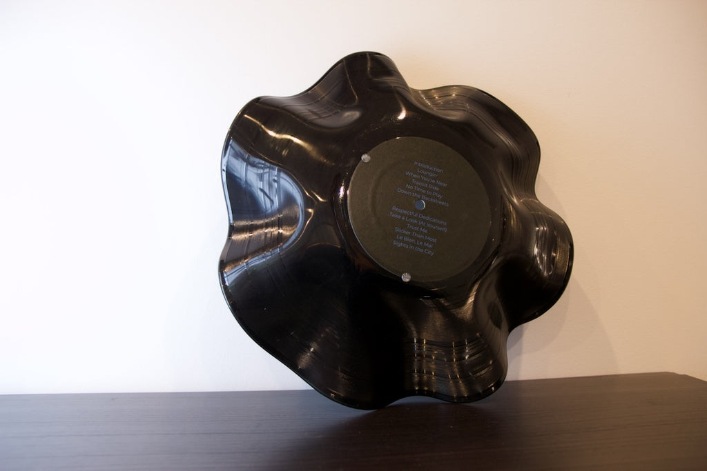 Guru — Jazzmatazz, Vol. 1 (1993) | Inspired Warped Vinyl Bowl | ROUGHIE Original