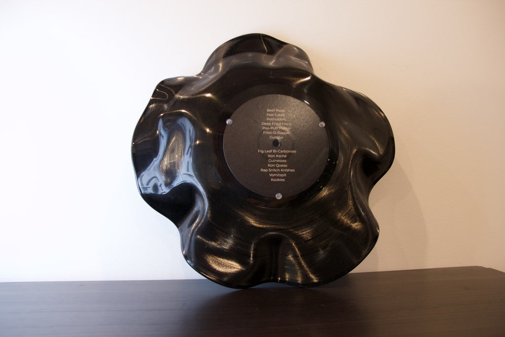 MF DOOM — Mm..Food (2004) | Inspired Warped Vinyl Bowl | ROUGHIE Original