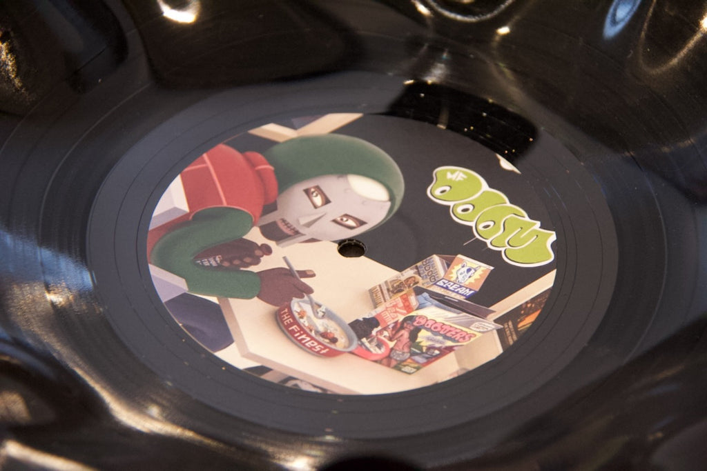 MF DOOM — Mm..Food (2004) | Inspired Warped Vinyl Bowl | ROUGHIE Original