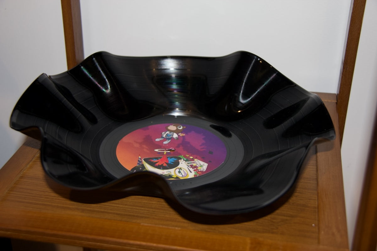 Kanye West / Ye — Graduation (2007) | Inspired Warped Vinyl Bowl | ROUGHIE Original