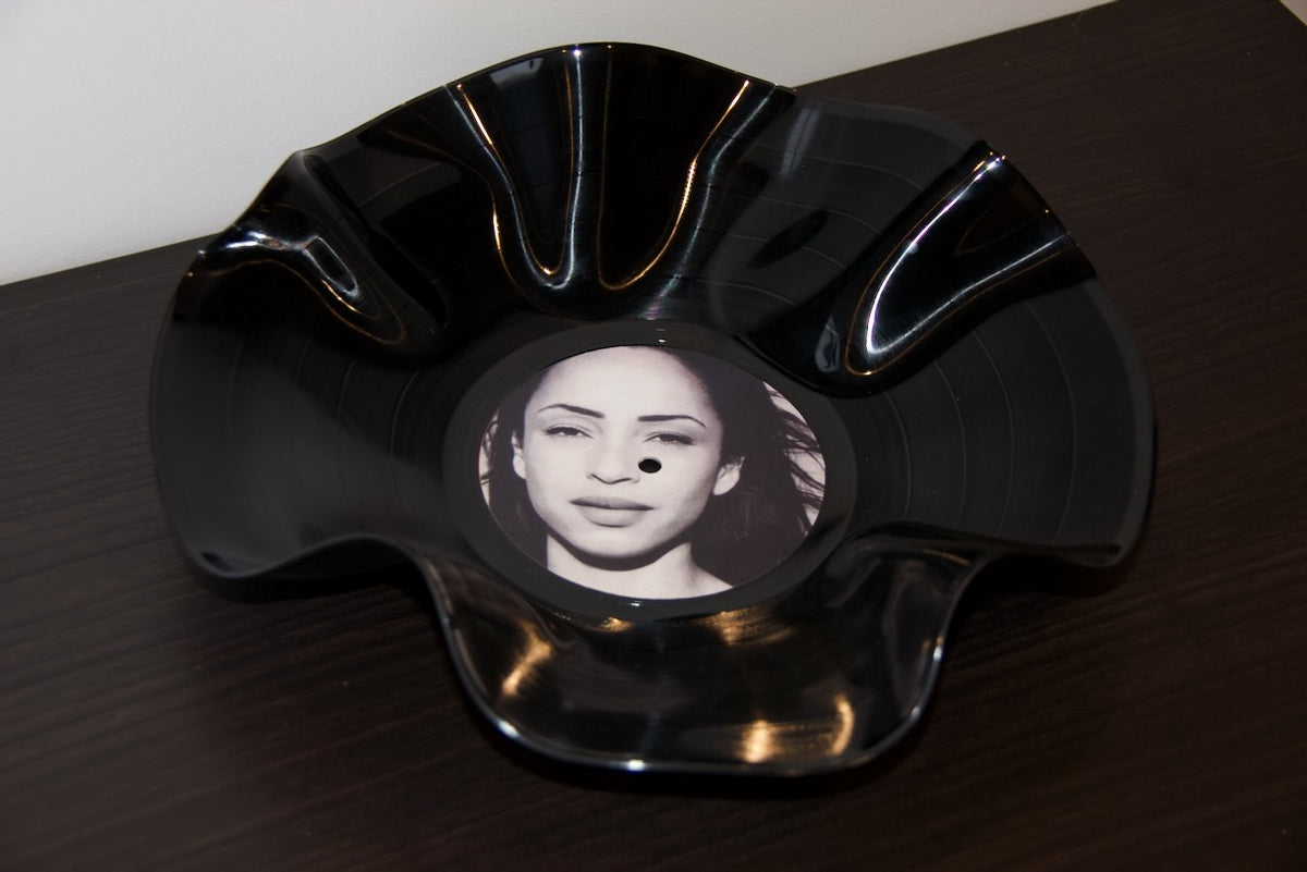 Sade — The Best of Sade (1994) | Inspired Warped Vinyl Bowl | ROUGHIE Original