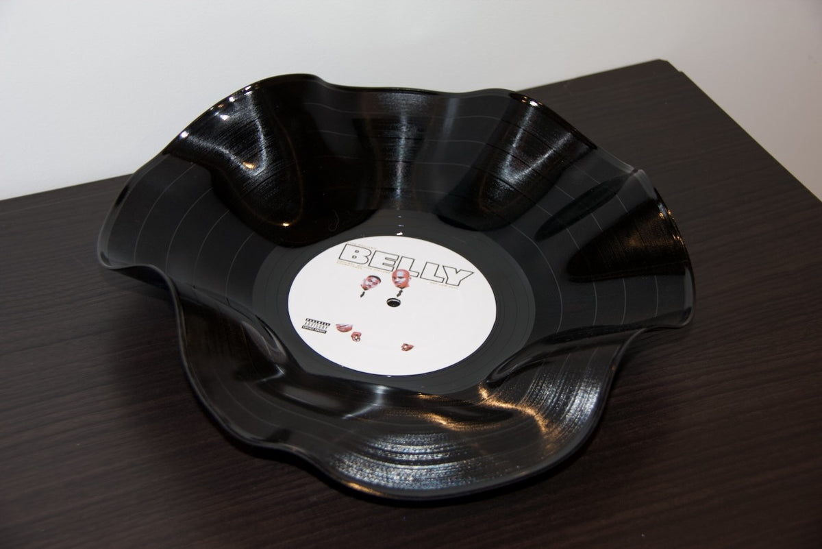 Belly (1998) Movie Soundtrack-Inspired Warped Vinyl Bowl | ROUGHIE Original