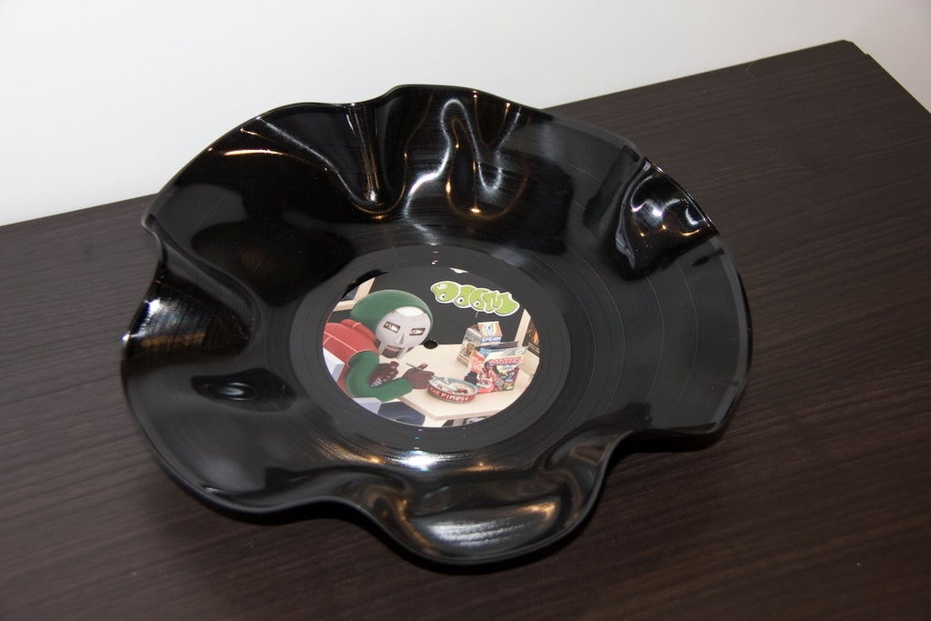 MF DOOM — Mm..Food (2004) | Inspired Warped Vinyl Bowl | ROUGHIE Original