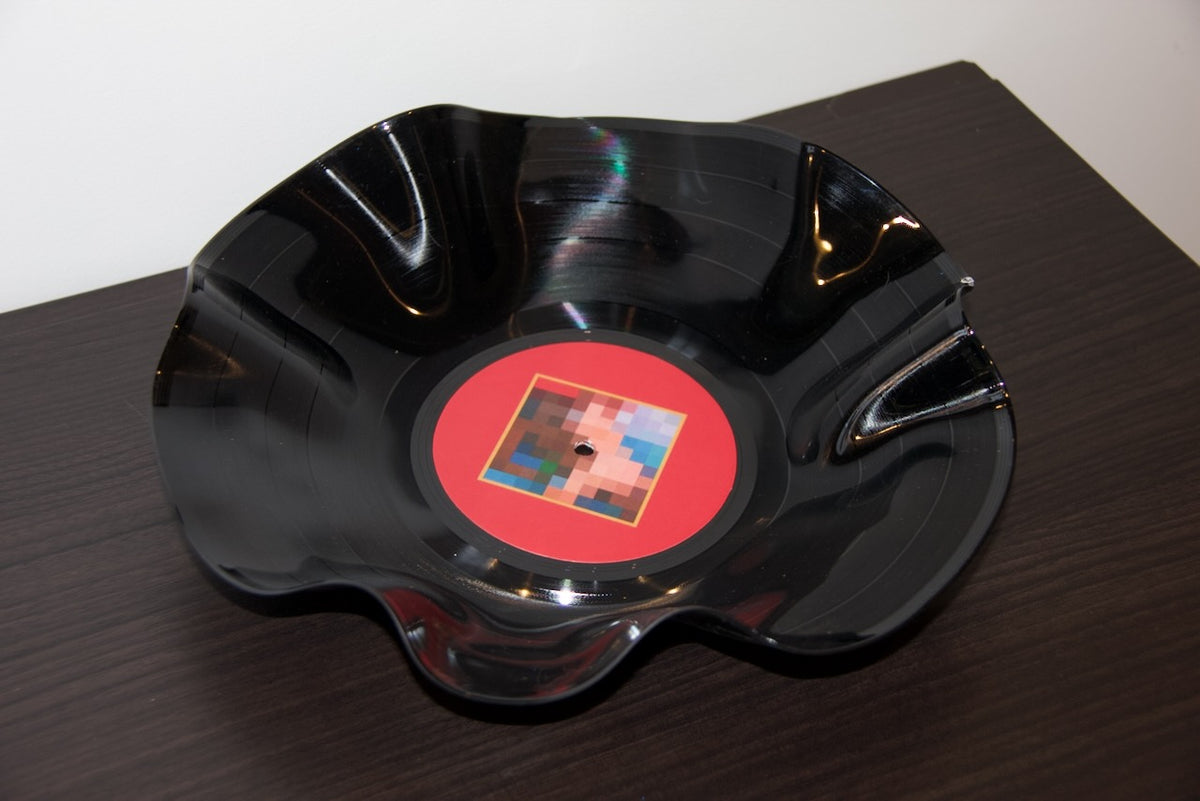 Kanye West / Ye — My Beautiful Dark Twisted Fantasy (2010) | Inspired Warped Vinyl Bowl | ROUGHIE Original