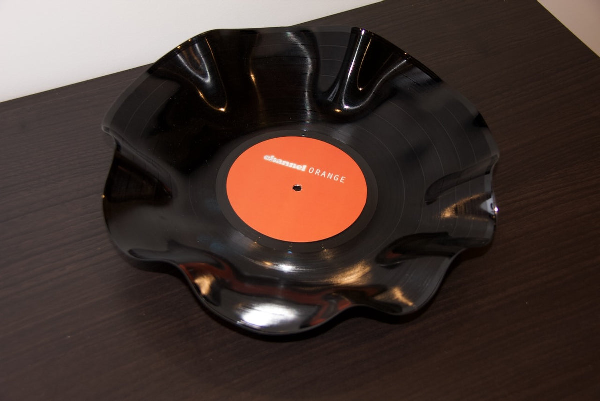 Frank Ocean — Channel ORANGE-Inspired Warped Vinyl Bowl | ROUGHIE Original