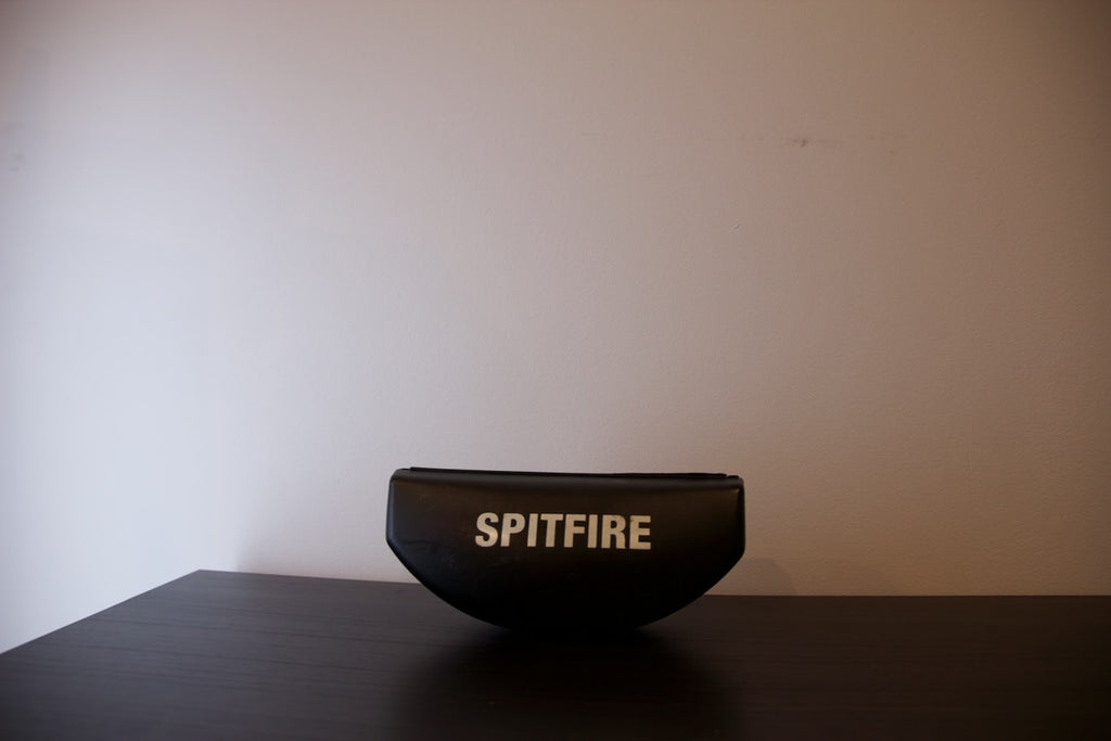 Spitfire — Yellow Round Unisex Sunglasses | Original Case & Box