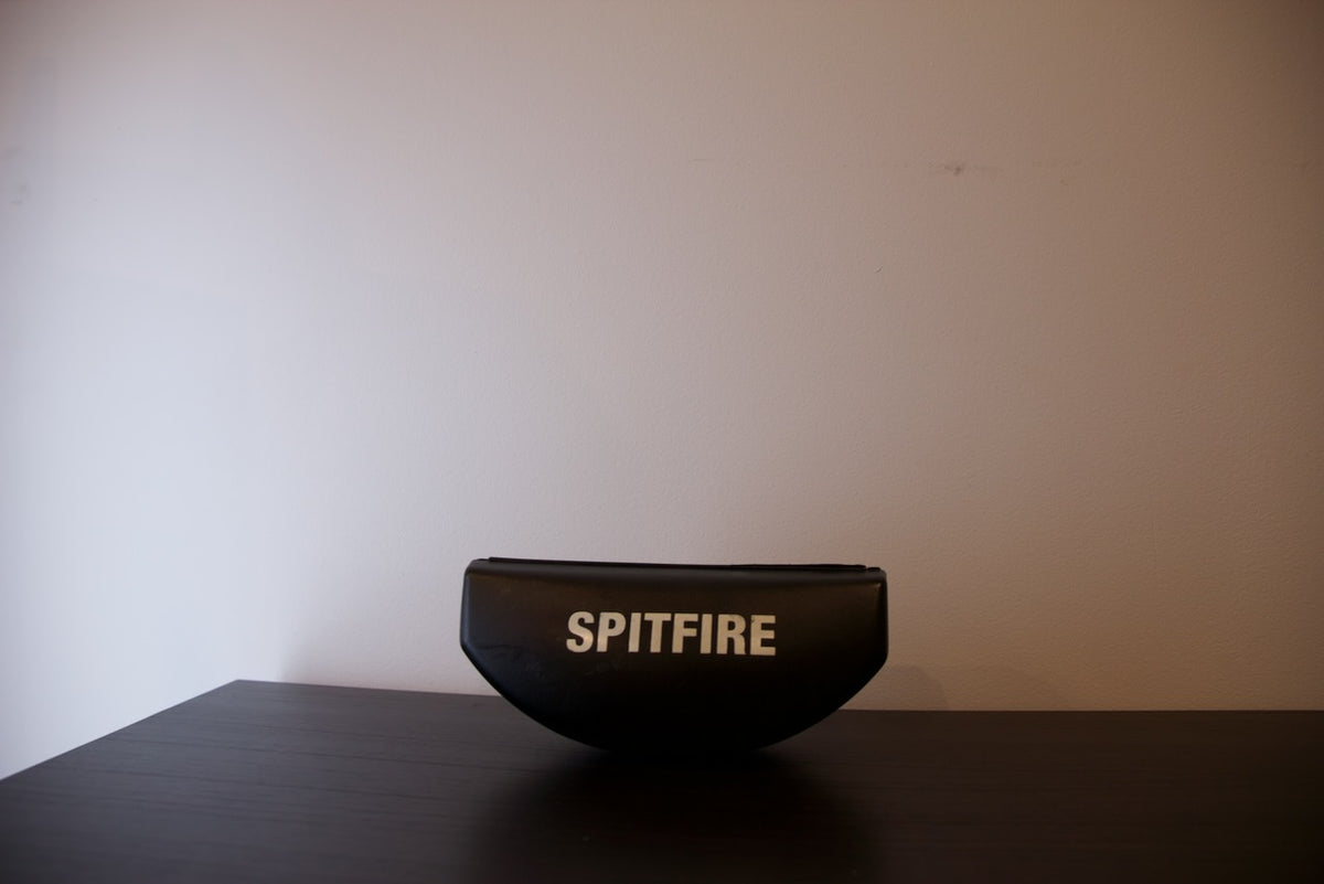 Spitfire — Yellow Round Unisex Sunglasses | Original Case & Box