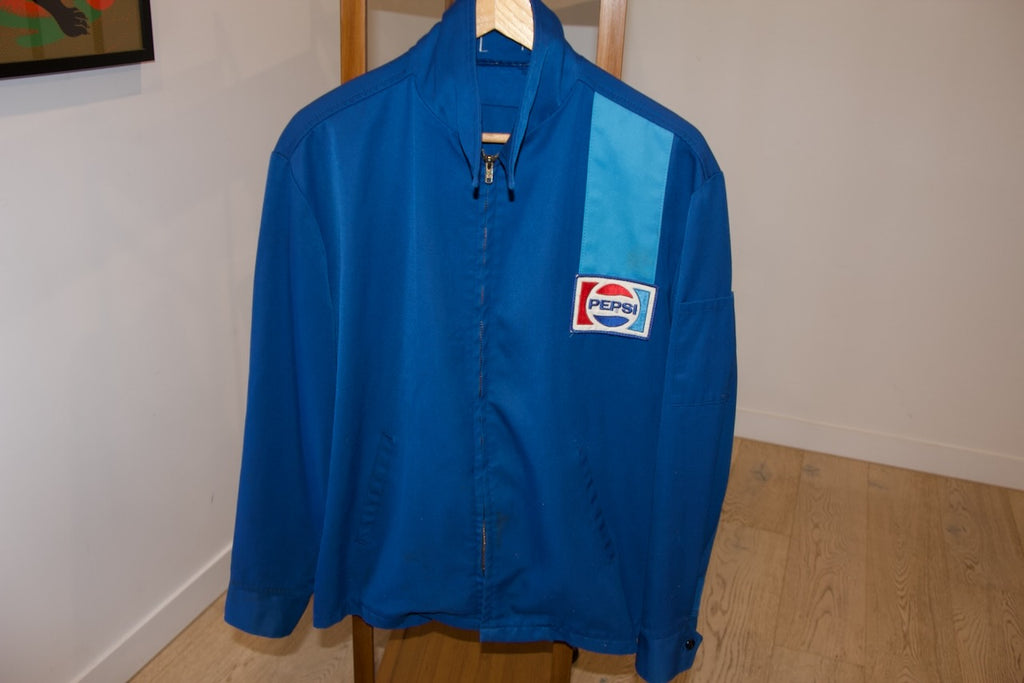 Rare Vintage Pepsi Delivery Uniform Jacket — 1970s | Large