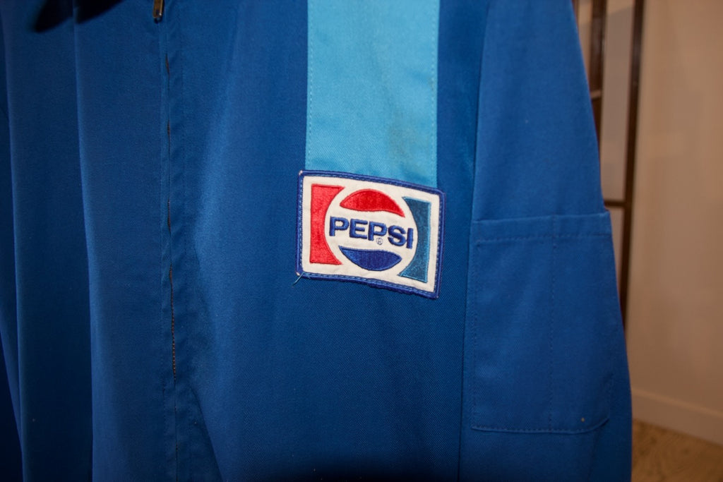 Rare Vintage Pepsi Delivery Uniform Jacket — 1970s | Large