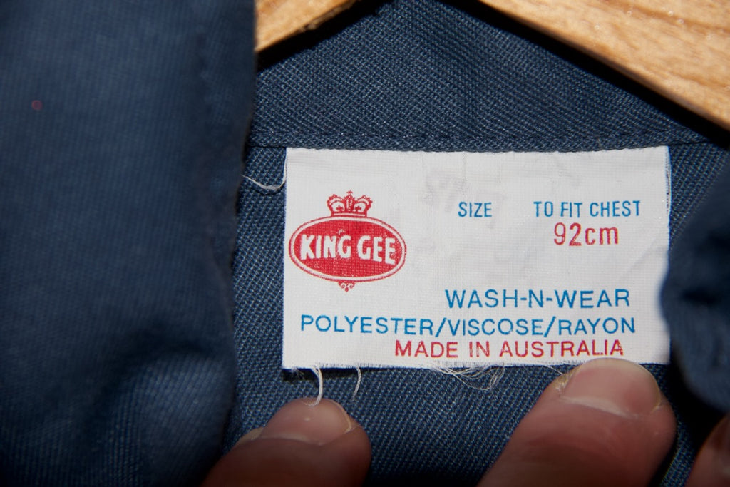 Vintage 1970s Nissan x King Gee Work Jacket — Made in Australia | 92cm / Men’s S–M