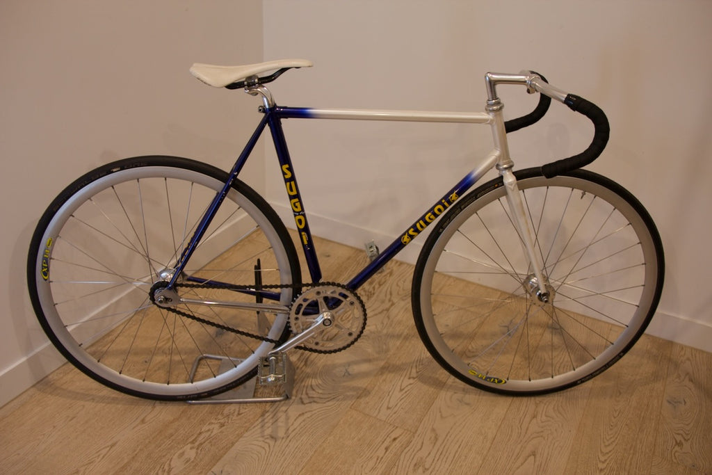 Vintage Sugoi Fixed-Gear Track Bike — 54cm | Australian-Made Steel | Cinelli, Sugino, Mavic CXP14