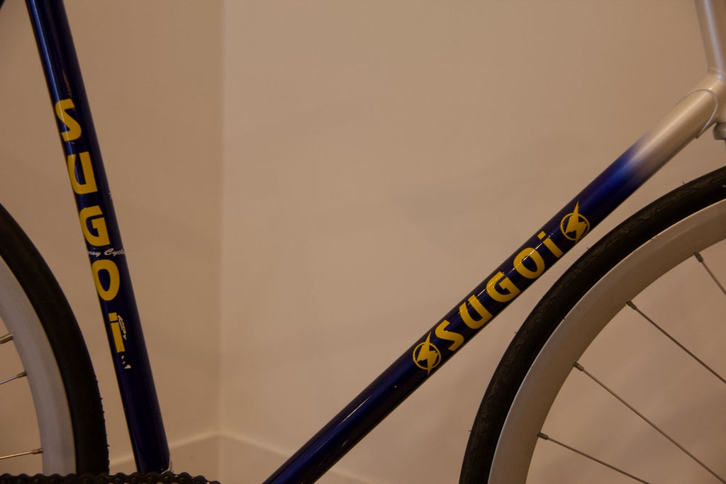 Vintage Sugoi Fixed-Gear Track Bike — 54cm | Australian-Made Steel | Cinelli, Sugino, Mavic CXP14