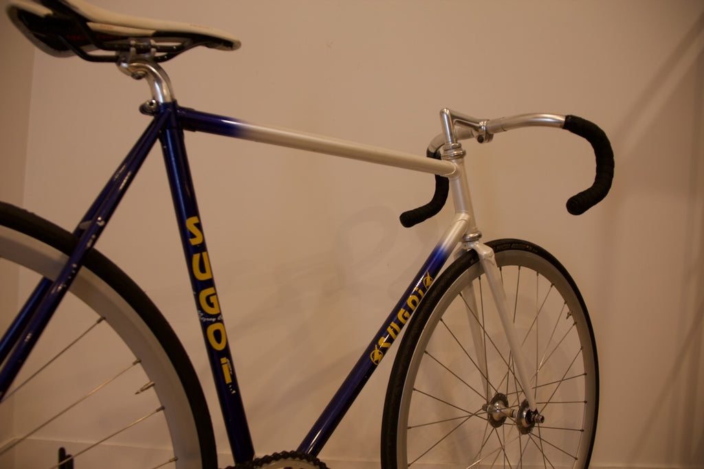 Vintage Sugoi Fixed-Gear Track Bike — 54cm | Australian-Made Steel | Cinelli, Sugino, Mavic CXP14