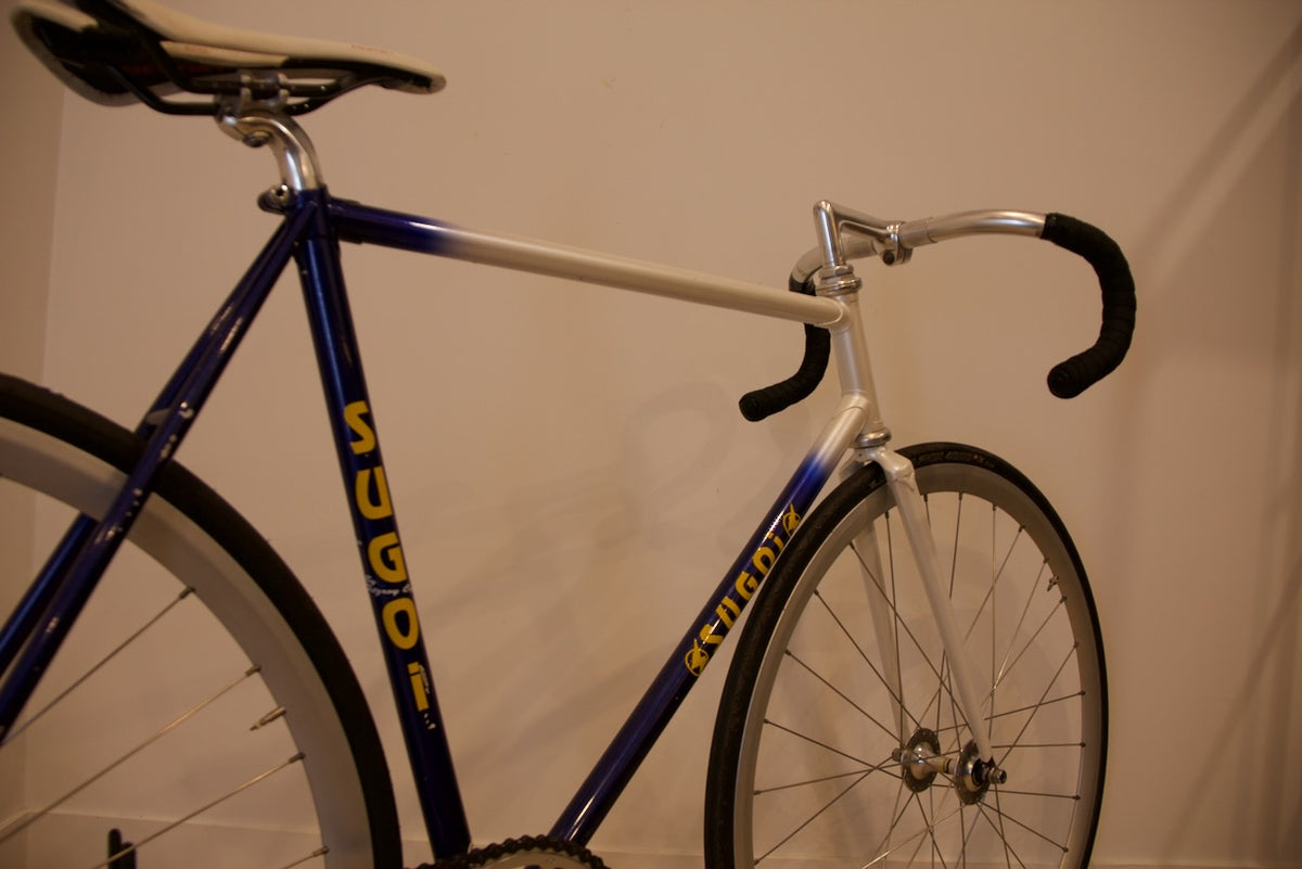 Vintage Sugoi Fixed-Gear Track Bike — 54cm | Australian-Made Steel | Cinelli, Sugino, Mavic CXP14