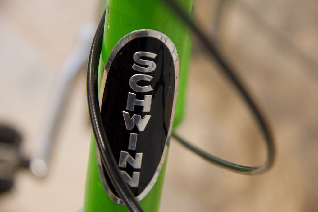 Schwinn Select Series — Vintage 3-Speed Cruiser | Lime Green & Deep Teal | 26-Inch