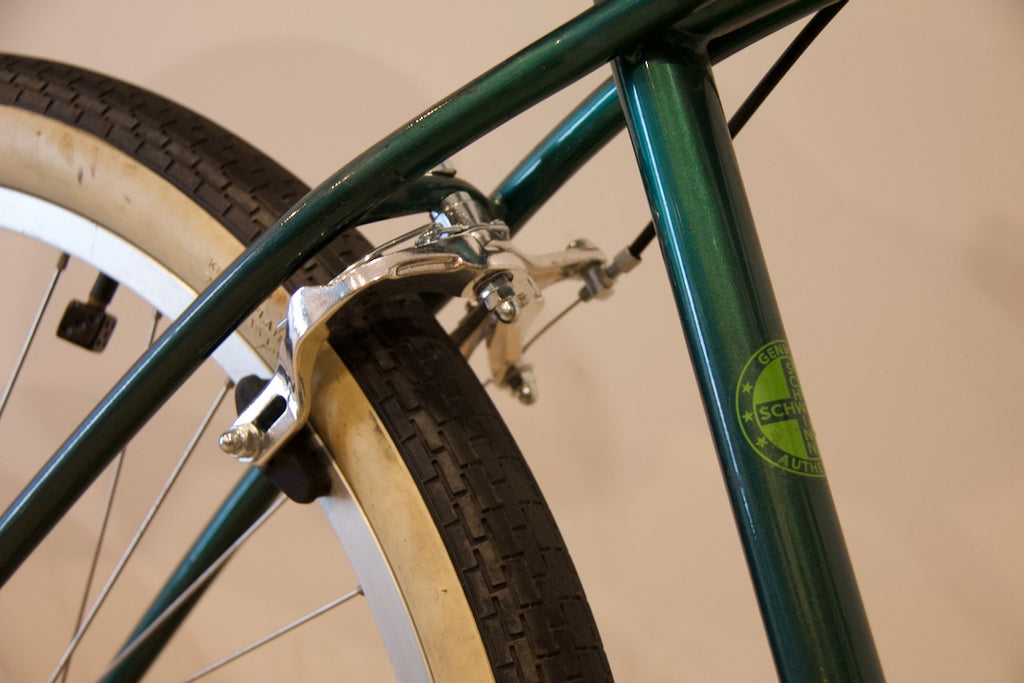 Schwinn Select Series — Vintage 3-Speed Cruiser | Lime Green & Deep Teal | 26-Inch