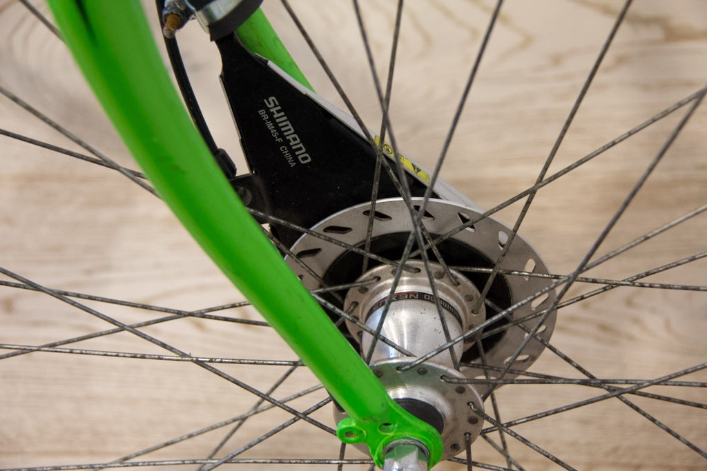 Schwinn Select Series — Vintage 3-Speed Cruiser | Lime Green & Deep Teal | 26-Inch