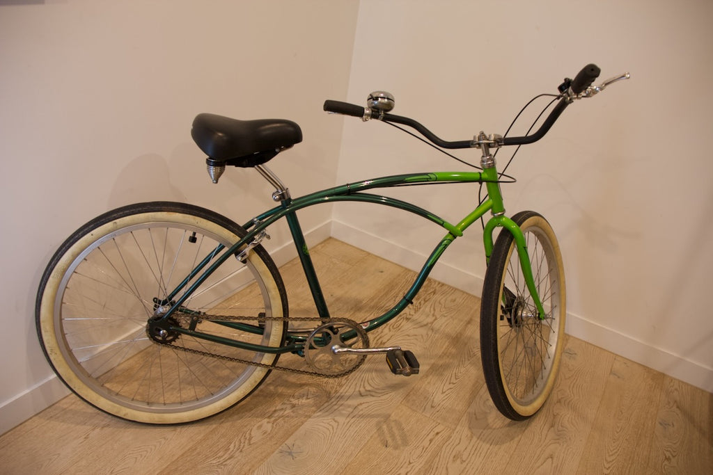 Schwinn Select Series — Vintage 3-Speed Cruiser | Lime Green & Deep Teal | 26-Inch