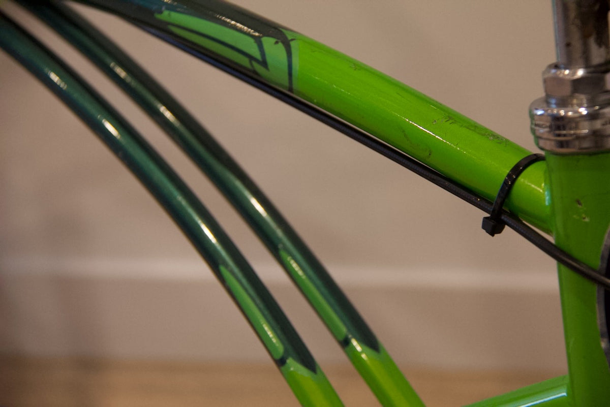 Schwinn Select Series — Vintage 3-Speed Cruiser | Lime Green & Deep Teal | 26-Inch
